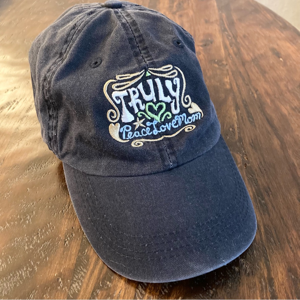 Mom Baseball Cap Navy Blue Dad Hat